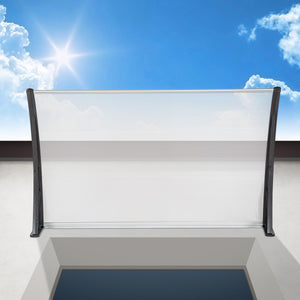 Vordach transparent 120 cm