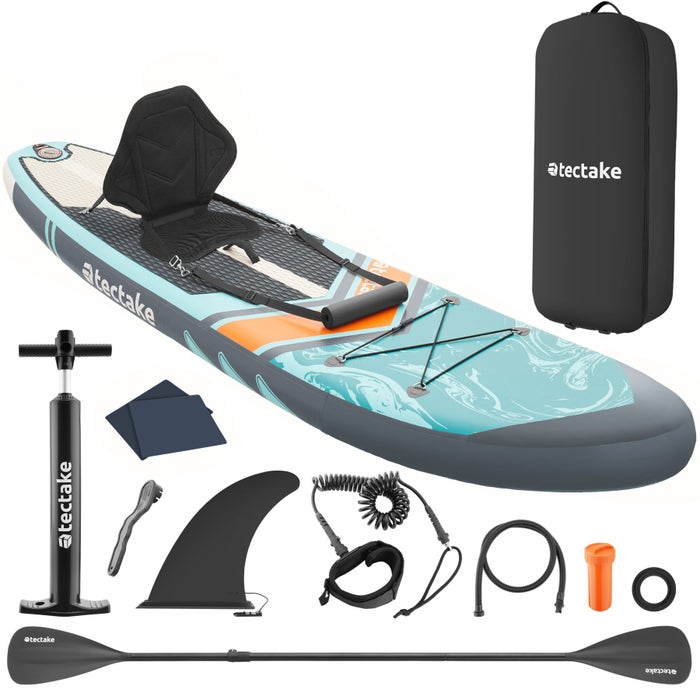 Tavola da paddle stand-up Zenon turchese/arancione
