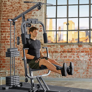 Kraftstation home gym mit Bankdrückmodul