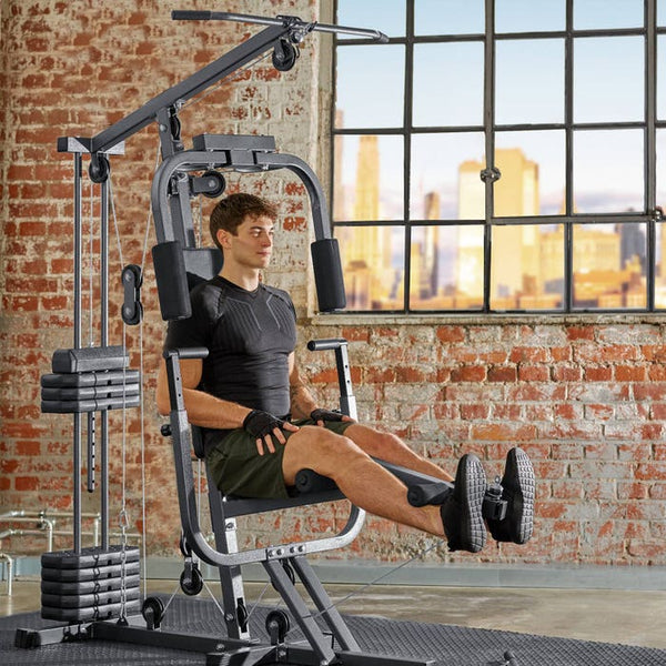 Kraftstation home gym mit Bankdrückmodul