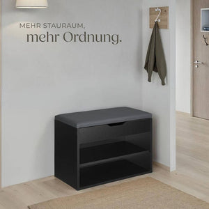 Schuhbank Jasmina schwarz