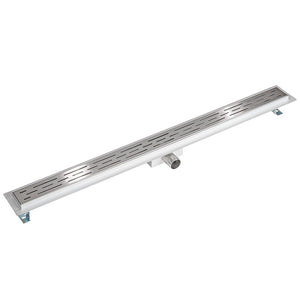 Duschrinne aus Edelstahl 100 cm