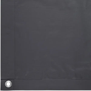 Balkonbespannung schwarz 90 cm