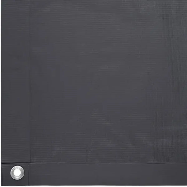 Balkonbespannung schwarz 90 cm