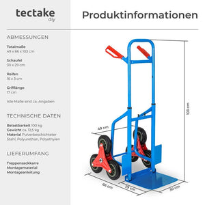 Treppensackkarre bis 100kg