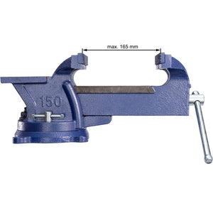 Schraubstock Amboss 360° drehbar 165 mm