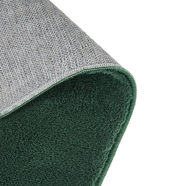Tapis à poils courts Soft Zone vert 120 x 170 cm 