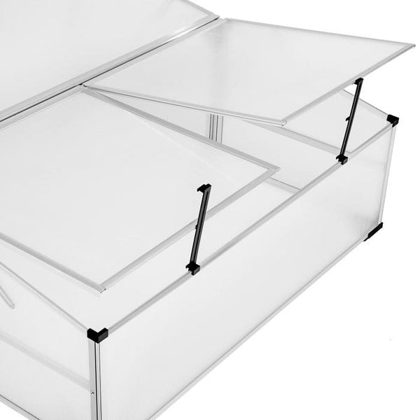 Doppel-Frühbeet 102 x 102 x 41 / 31 cm
