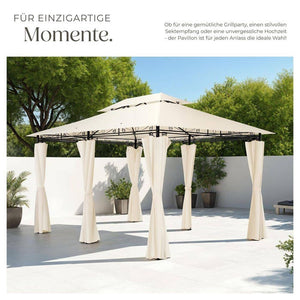 Gartenpavillon Emine creme