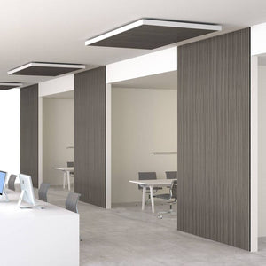 Sonic Wall Holzoptik in Eiche hellgrau 4er Set Eiche hellgrau 4er Set