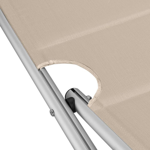 Sonnenliege Lorella beige