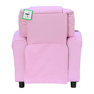 Kindersessel Minisessel Kindersofa für 3-6 Jahre alt Liegefunktion Rosa