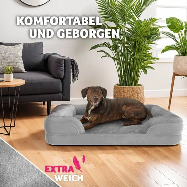 Orthopädisches Hundebett Kimba XL (112 x 85 x 18 cm)