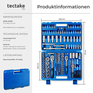 171-piece socket wrench set