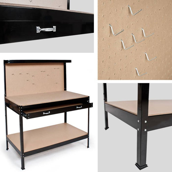 Werkbank 120 x 60 x 156 cm
