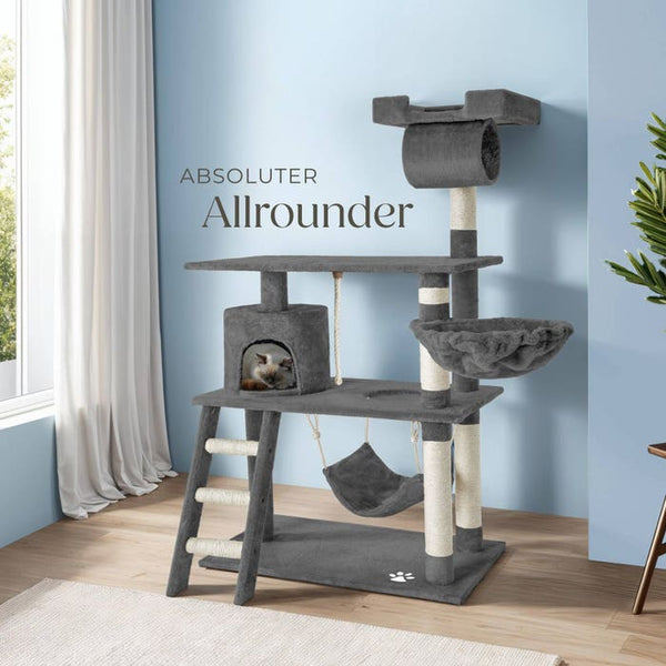 Kratzbaum Marcel 141cm grau