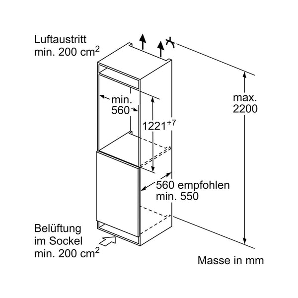 Bosch KIR41ADD1 Einbau-Kühlschrank