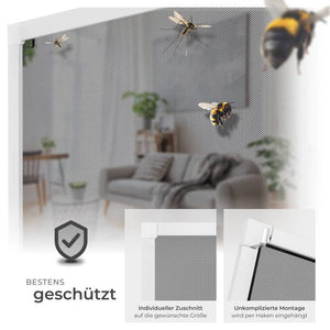 White fly screen 130 x 150 cm