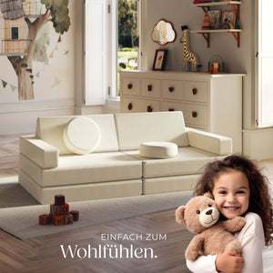 Spielsofa Lilly beige 120 cm