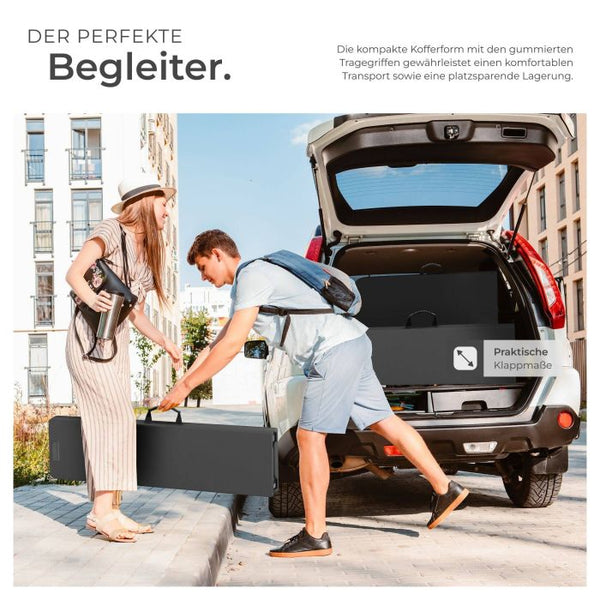 Campingtischgarnitur Panja anthrazit