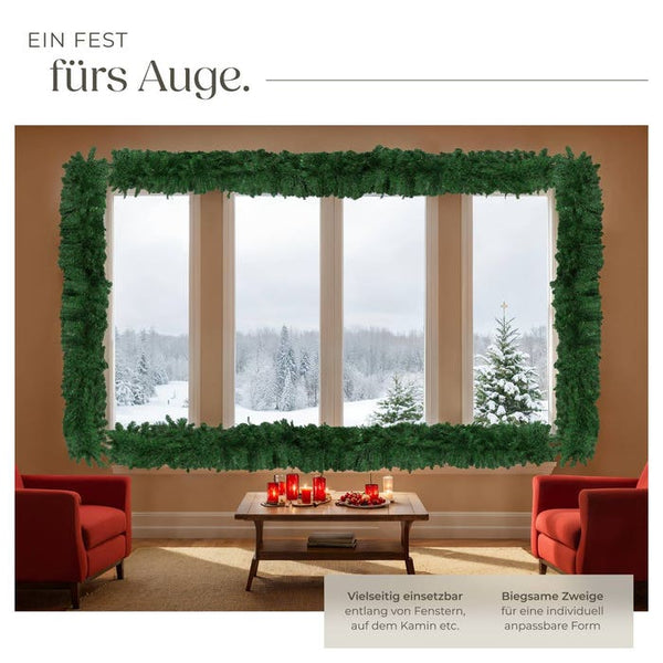 Weihnachtsgirlande grün