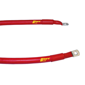 Kupferkabel 25 mm2 rot inkl 2x Kabelschuh - verschiedene Längen