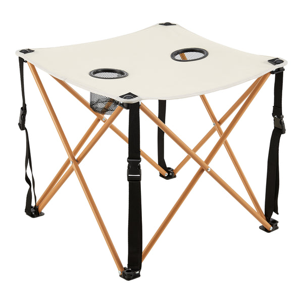 Camping garden furniture set Biancavilla 3-piece. Beige