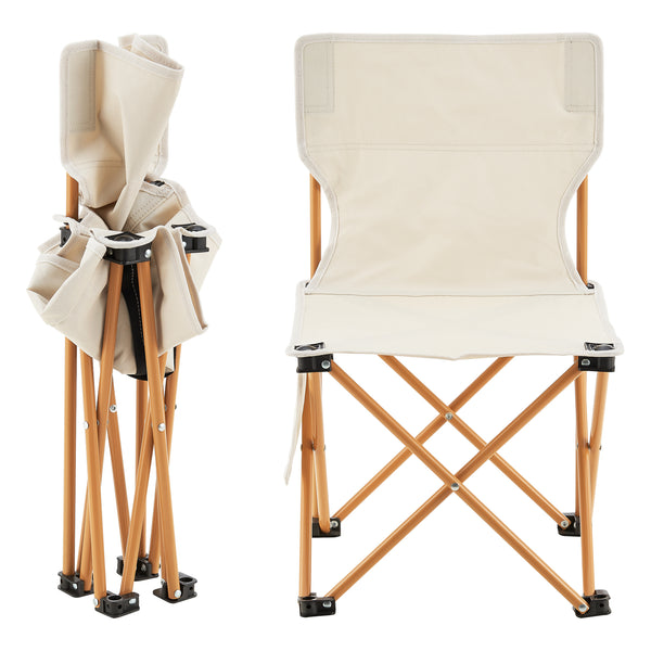 Camping garden furniture set Biancavilla 3-piece. Beige