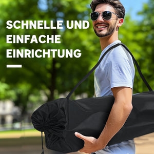 Campingstuhl 2 Sitzer klappbar mit Getränkehalter und Tragetasche