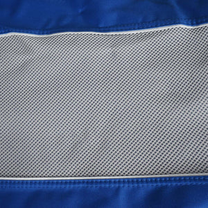 Klappbarer Campingstuhl aus Stahl & Textil, blau, waschbar