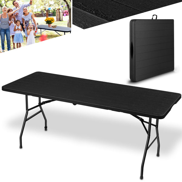 Campingtisch Buffettisch klappbar und tragbar 180x74x74cm
