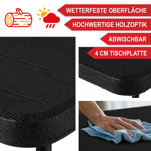 Campingtisch Buffettisch klappbar und tragbar 180x74x74cm