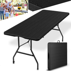 Campingtisch Buffettisch klappbar und tragbar 180x74x74cm