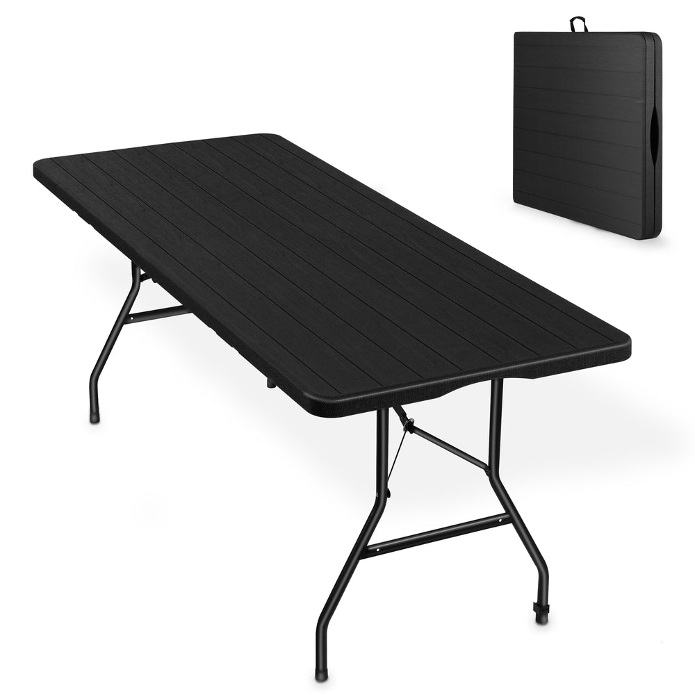 Campingtisch Buffettisch klappbar und tragbar 180x74x74cm