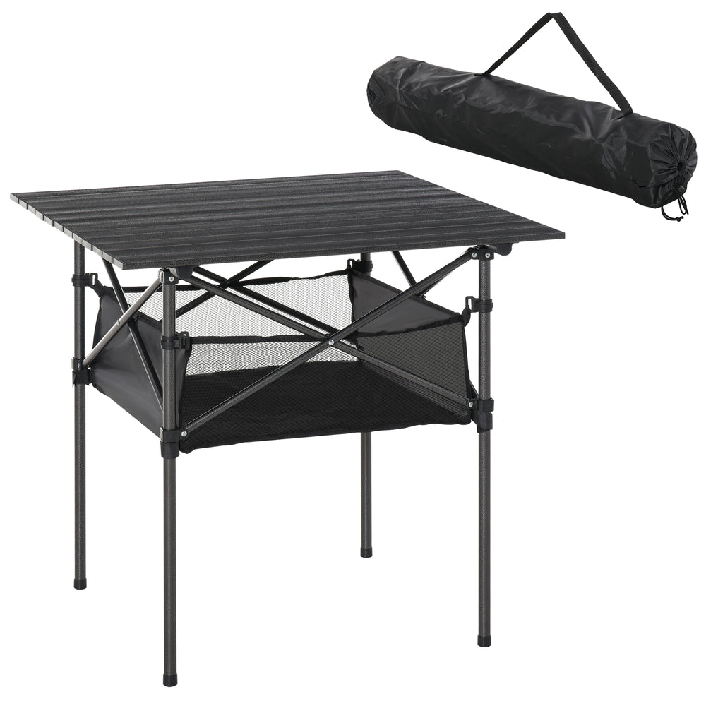 Campingtisch faltbar tragbar für Camping und Garten Aluminium