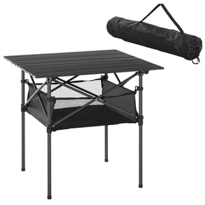 Campingtisch faltbar tragbar für Camping und Garten Aluminium