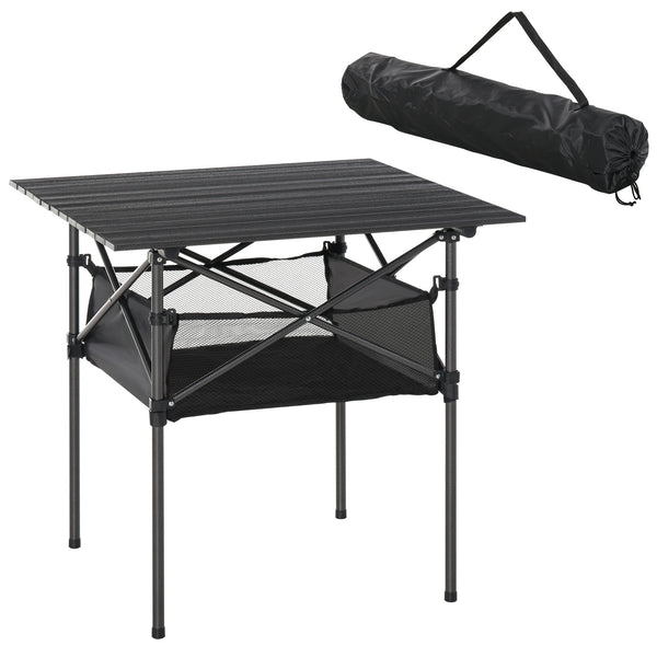 Campingtisch faltbar tragbar für Camping und Garten Aluminium