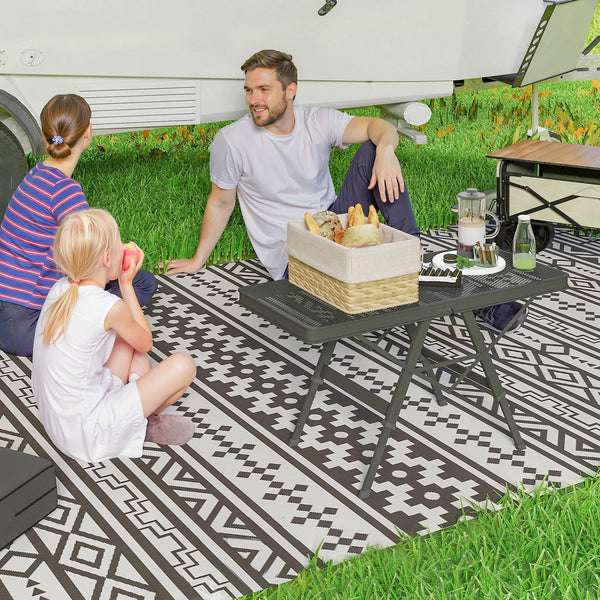 Campingtisch höhenverstellbar klappbar Aluminium