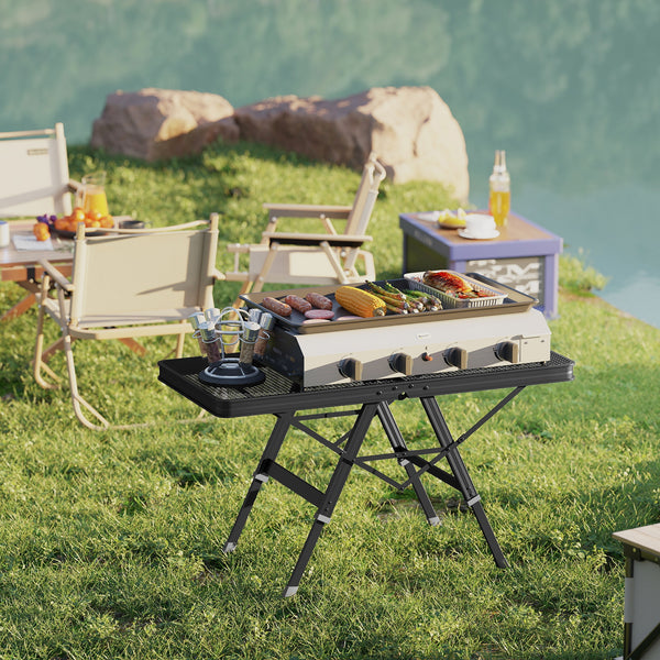 Campingtisch höhenverstellbar klappbar Aluminium