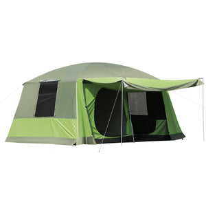Campingzelt mit 2 Schlafkabinen für 4 bis 8 Personen