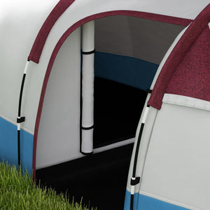 Campingzelt wasserdicht für 3 Personen mit drei Eingängen