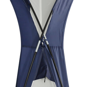 Tenda da campeggio 35x35m resistente alle intemperie crema bianco blu