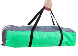 4-Personen Campingzelt Kuppelzelt, Wasserdichtes Igluzelt Grün