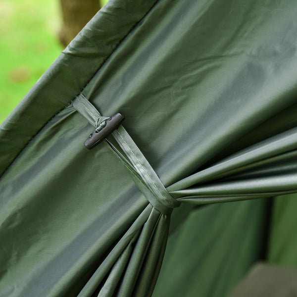 Campingzelt Set mit Feldbett Schlafsack und Matratze