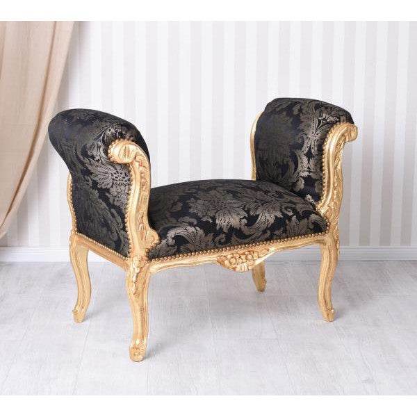 SITZBANK BAROCK HOCKER TOILE DE JOUY SOFA SHABBY CHIC