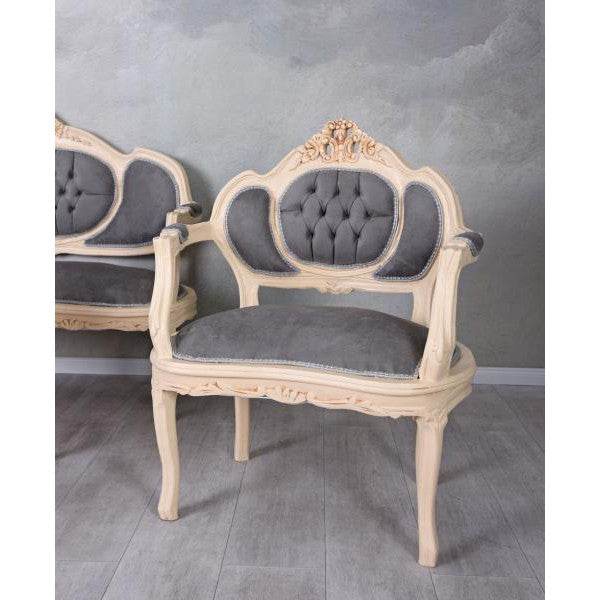 SOFAGARNITUR SITZGRUPPE BAROCK SOFA SESSEL COUCHTISCH