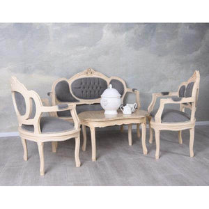 SOFAGARNITUR SITZGRUPPE BAROCK SOFA SESSEL COUCHTISCH