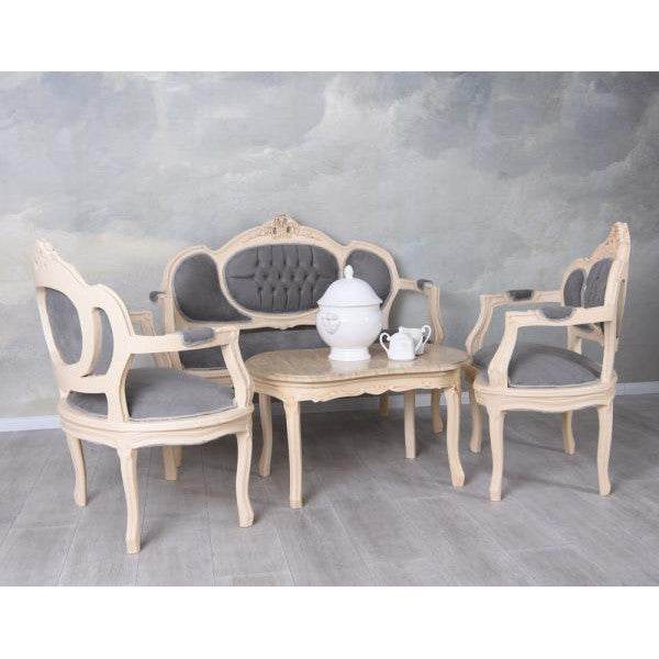 SOFAGARNITUR SITZGRUPPE BAROCK SOFA SESSEL COUCHTISCH