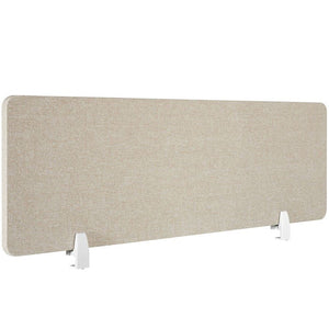 Schreibtisch Trennwand Noisy beige 160 x 40 cm