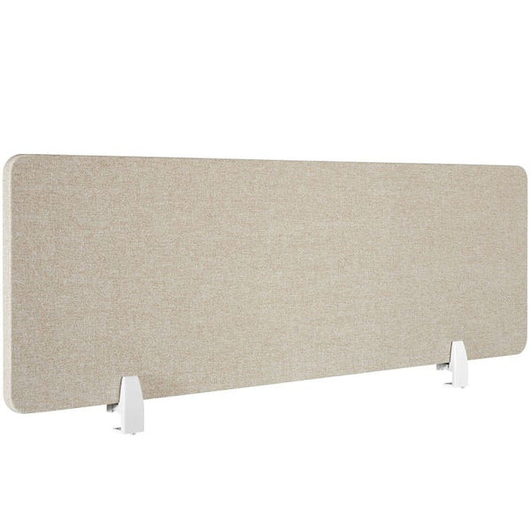 Schreibtisch Trennwand Noisy beige 160 x 40 cm